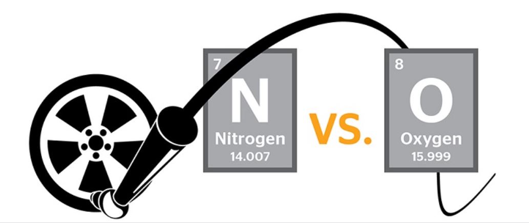 استفاده از گاز نیتروژن در مقایسه با اکسیژن در تایر